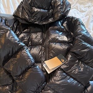 The North Face Shiny Black Down Jacket